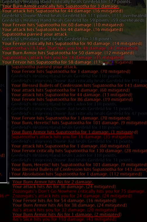 combat log