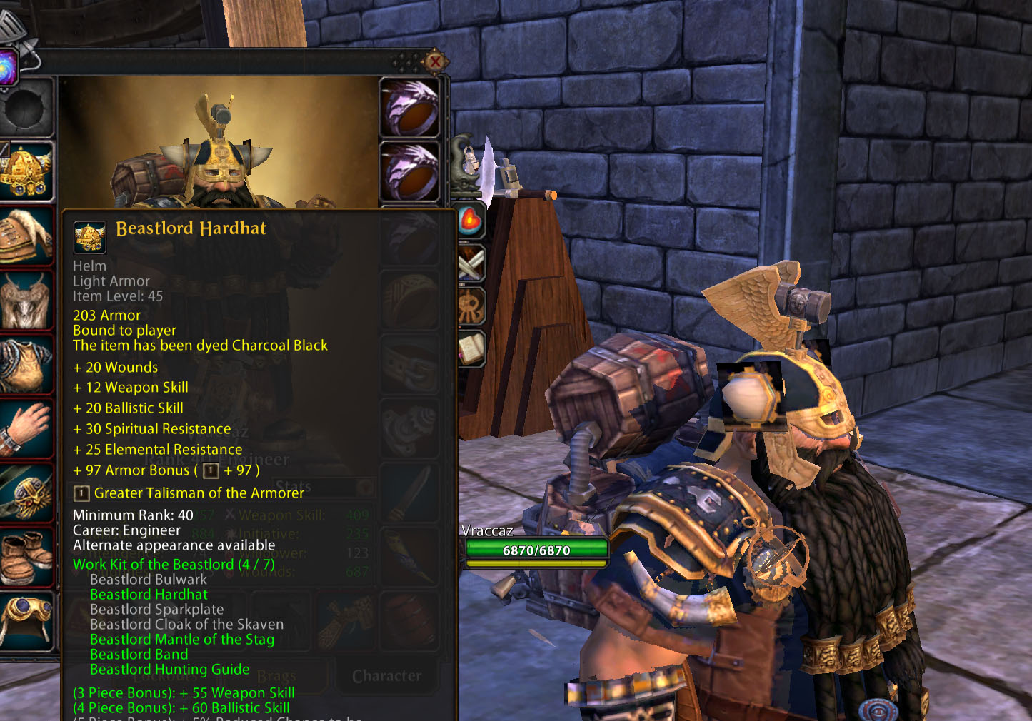 visual hat bug